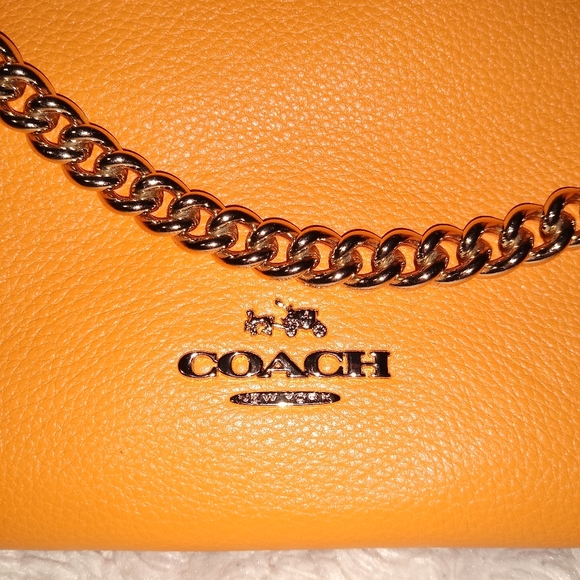 **SOLD** Coach Pebble Leather Carrie Crossbody Bag - Picture 3 of 8